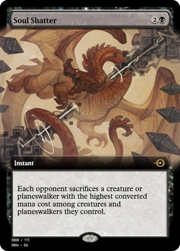 Soul Shatter (PRM-83830) - Magic Online Promos Foil