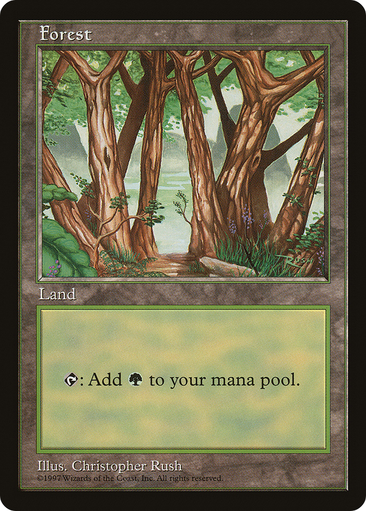 Forest - Blue Pack (Rush) (APAC-006) - Asia Pacific Land Program