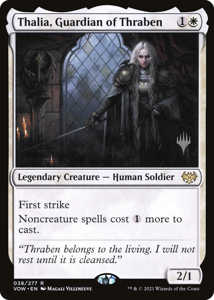 Thalia, Guardian of Thraben (PPDMU-38P) - Innistrad: Crimson Vow Promos