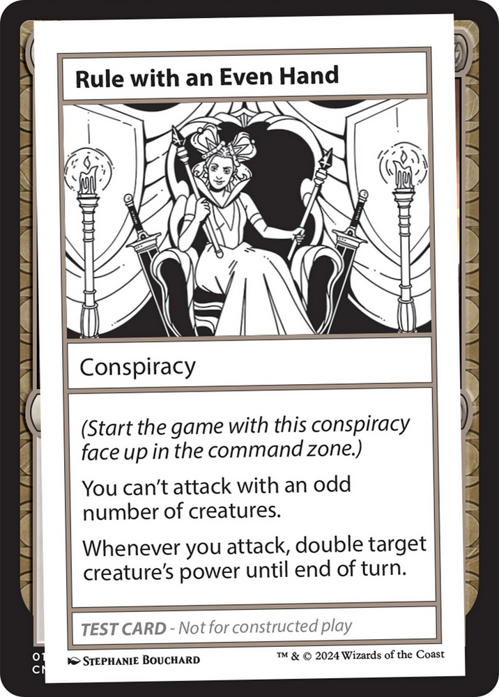 Rule with an Even Hand (MB2PC-) - Mystery Booster 2
