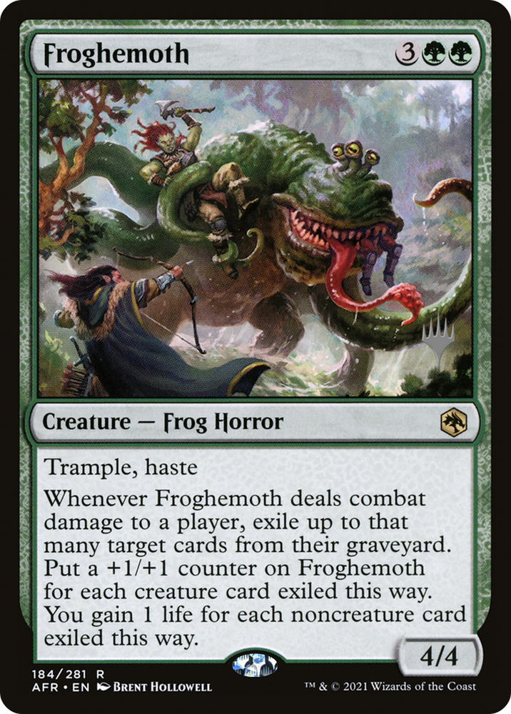 Froghemoth (PPAFR-184P) - Adventures in the Forgotten Realms Promos Foil