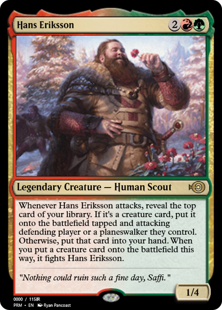 Hans Eriksson (PRM-86218) - Magic Online Promos Foil