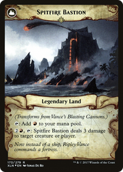 Vance's Blasting Cannons (PRE-173S) - Ixalan Promos: (compasslanddfc) Foil