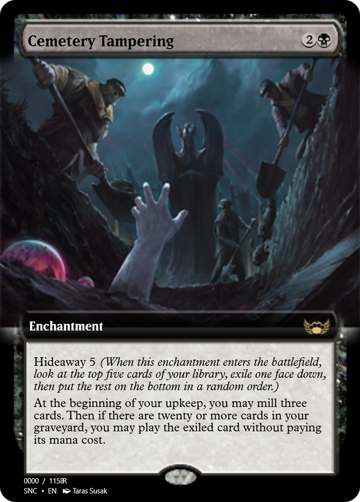 Cemetery Tampering (PRM-99775) - Magic Online Promos Foil