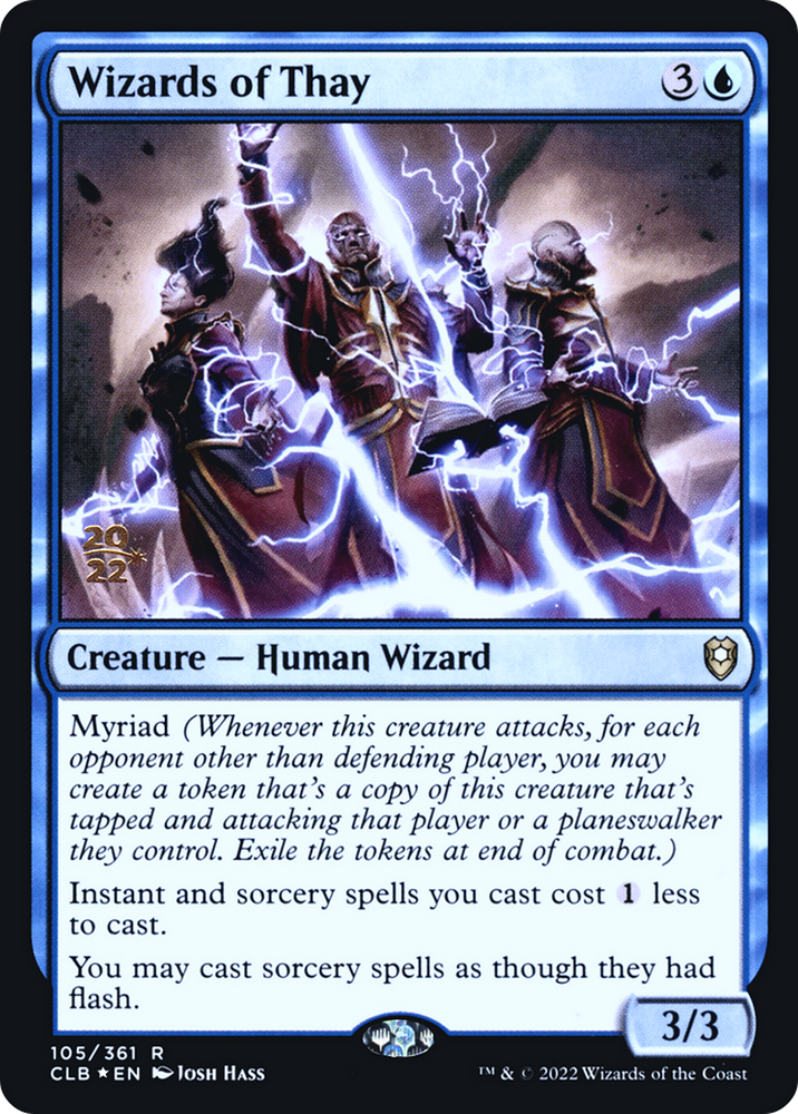 Wizards of Thay (PRE-105S) - Battle for Baldur's Gate Promos Foil