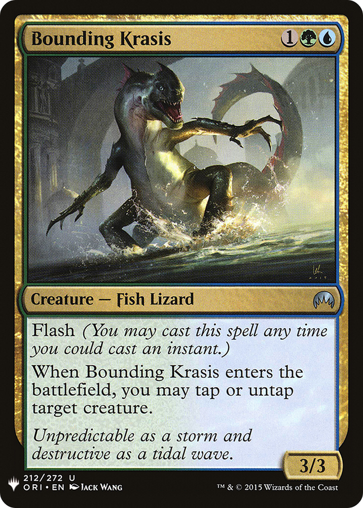 Bounding Krasis (LIST-ORI-212) - The List