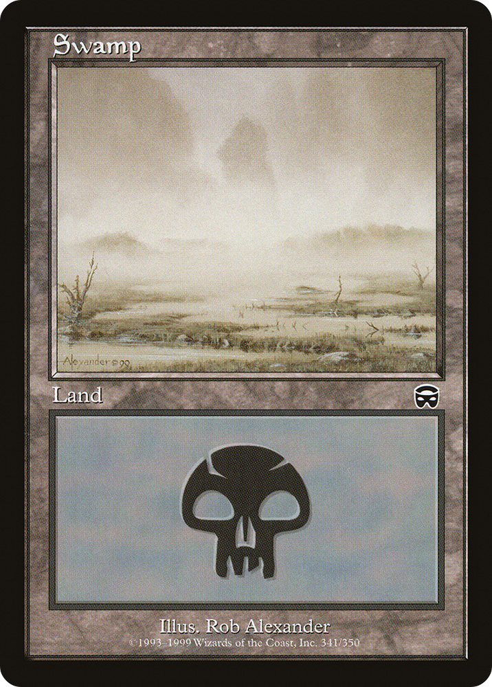 Swamp (341) (MMQ-341) - Mercadian Masques