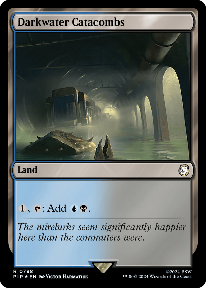 Darkwater Catacombs (Surge Foil) (PIP-788) - Fallout Foil