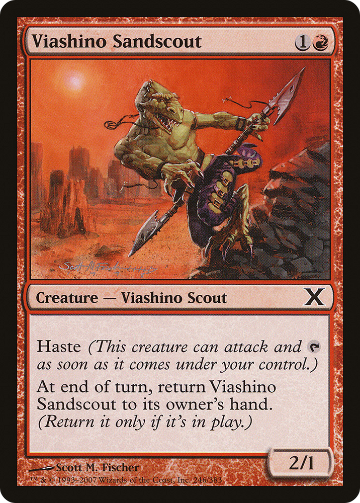 Viashino Sandscout (10E-246) - Tenth Edition
