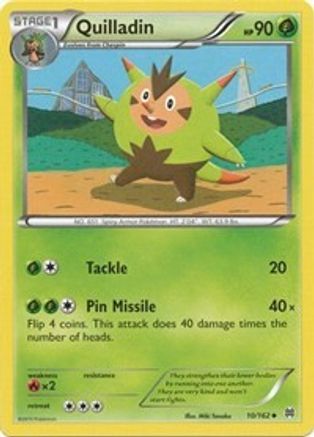 Quilladin 010/162  XY  BREAKthrough - Uncommon
