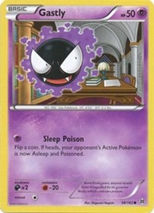 Gastly 058/162  XY  BREAKthrough - Common