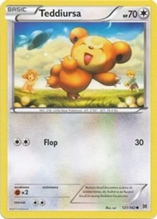 Teddiursa 121/162  XY  BREAKthrough - Common