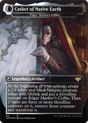 Dracula the Voyager - Edgar, Charmed Groom (VOW-341) - Innistrad: Crimson Vow: (Double Faced Transform) (Borderless) Foil