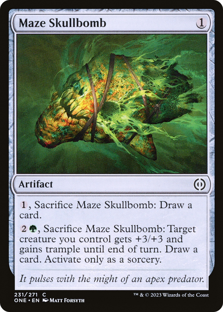 Maze Skullbomb (ONE-231) - Phyrexia: All Will Be One