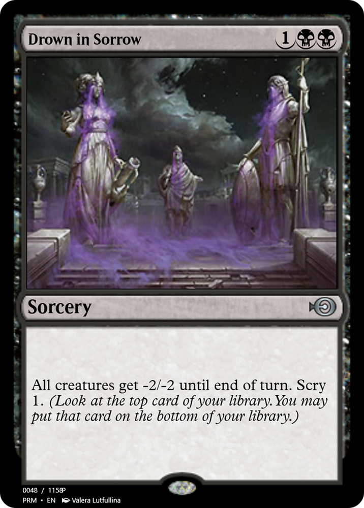 Drown in Sorrow (PRM-88296) - Magic Online Promos Foil