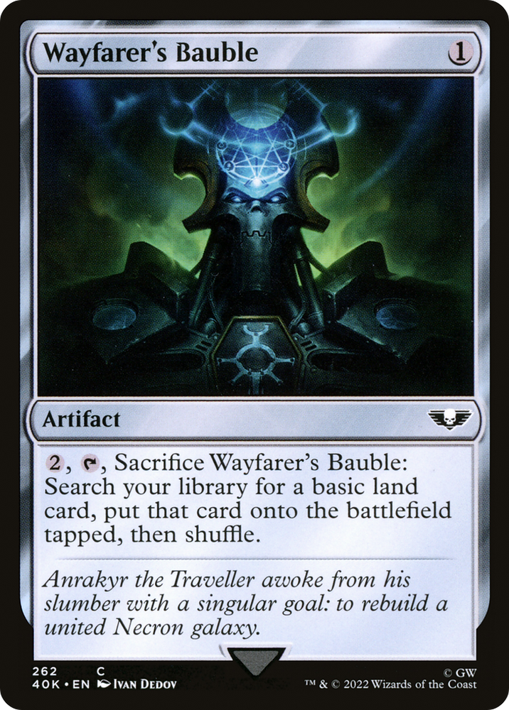 Wayfarer's Bauble (262) (40K-262) - Warhammer 40,000 Commander
