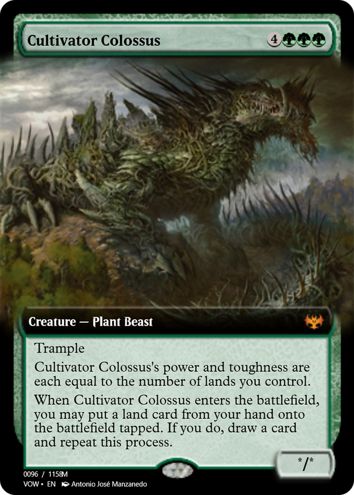 Cultivator Colossus (PRM-95431) - Magic Online Promos