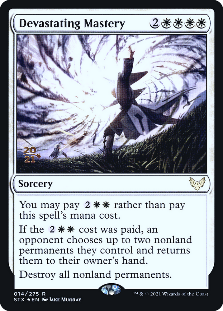 Devastating Mastery (PRE-14S) - Strixhaven: School of Mages Promos Foil