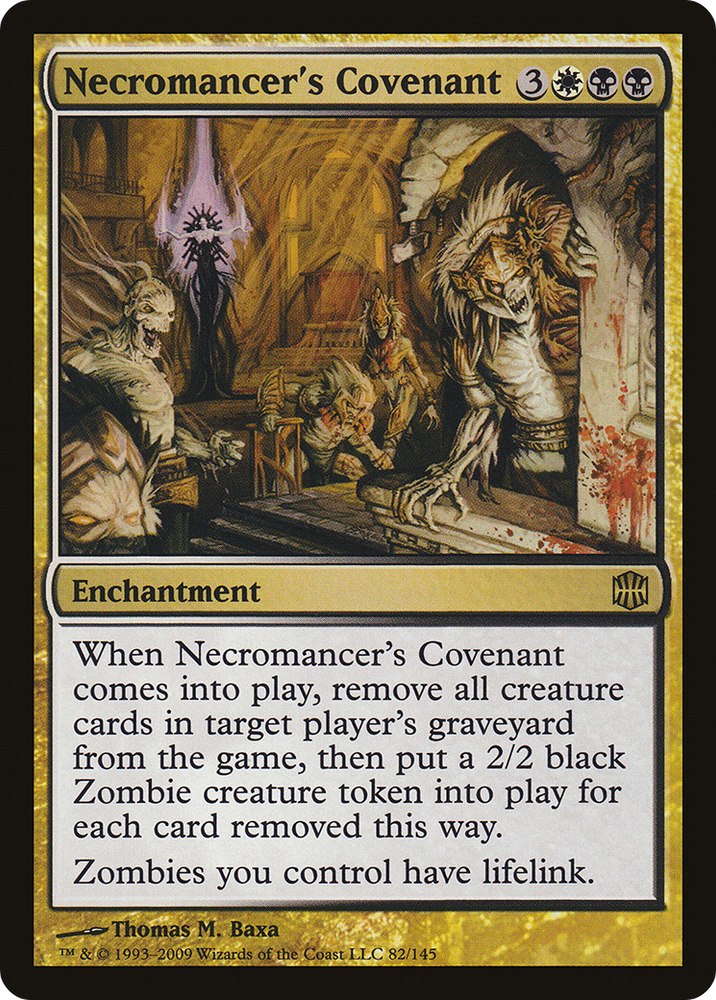 Necromancer's Covenant (ARB-082) - Alara Reborn Foil