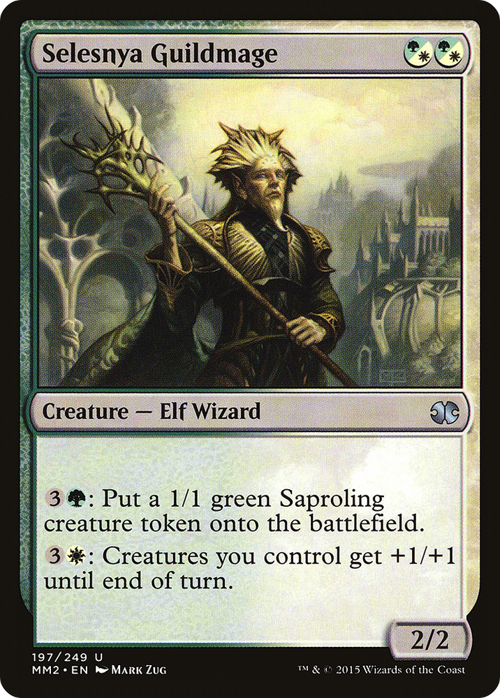 Selesnya Guildmage (MM2-197) - Modern Masters 2015 Foil