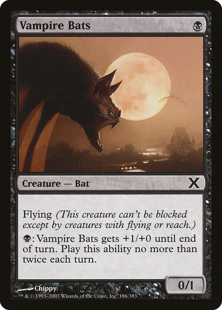 Vampire Bats (10E-186) - Tenth Edition