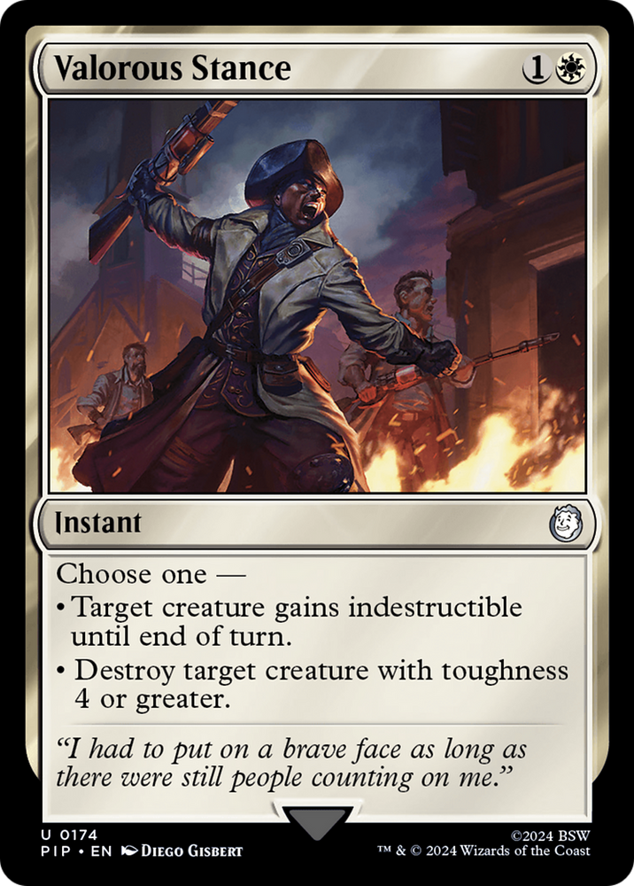 Valorous Stance (PIP-174) - Fallout