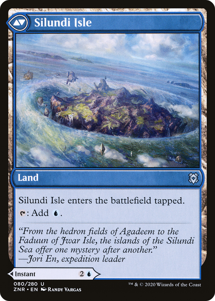 Silundi Vision (ZNR-080) - Zendikar Rising Foil