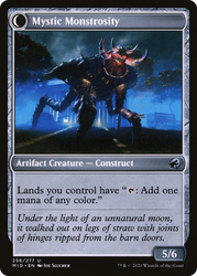 Mystic Skull (MID-256) - Innistrad: Midnight Hunt: (Double Faced Transform) Foil