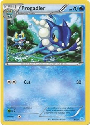 Frogadier (6) 006  XY Trainer Kit Pikachu Libre & Suicune - Common