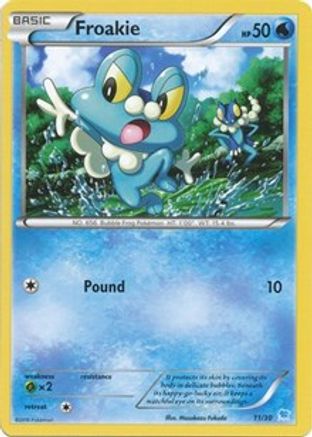 Froakie (23) 023  XY Trainer Kit Pikachu Libre & Suicune - Common