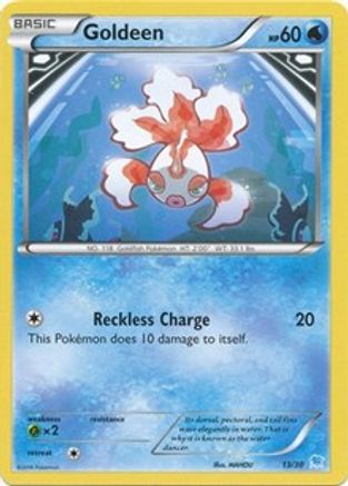 Goldeen (26) 026  XY Trainer Kit Pikachu Libre & Suicune - Common