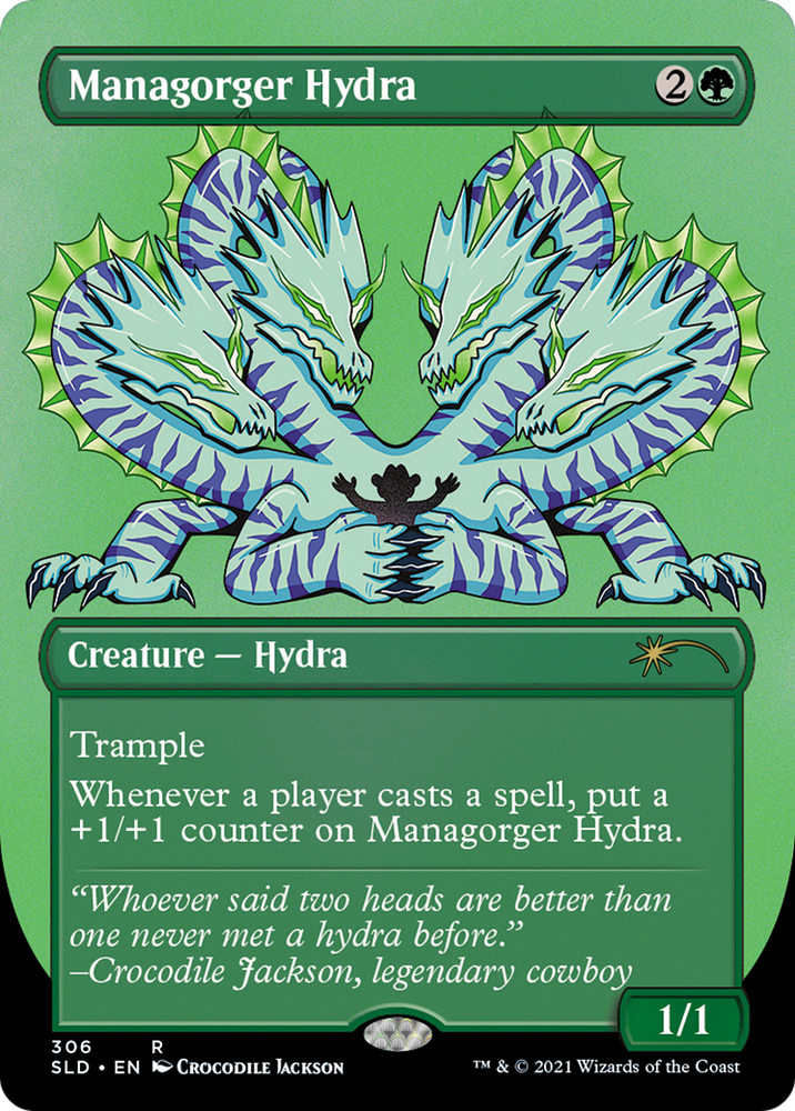 Managorger Hydra (SLD-306) - Secret Lair Drop (Borderless)