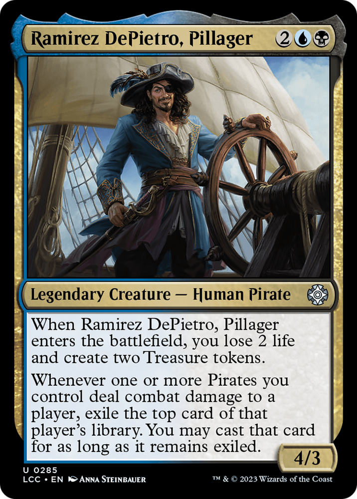 Ramirez DePietro, Pillager (LCC-285) - The Lost Caverns of Ixalan Commander