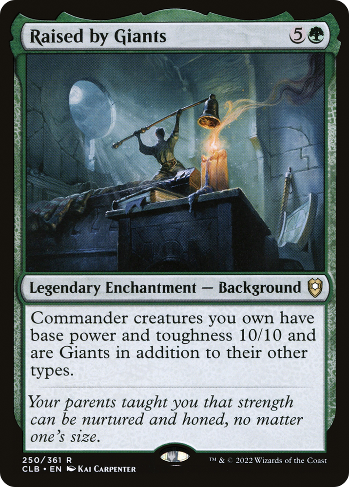 Raised by Giants (CLB-250) - Commander Legends: Battle for Baldur's Gate
