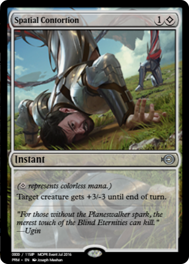 Spatial Contortion (PRM-61555) - Magic Online Promos Foil