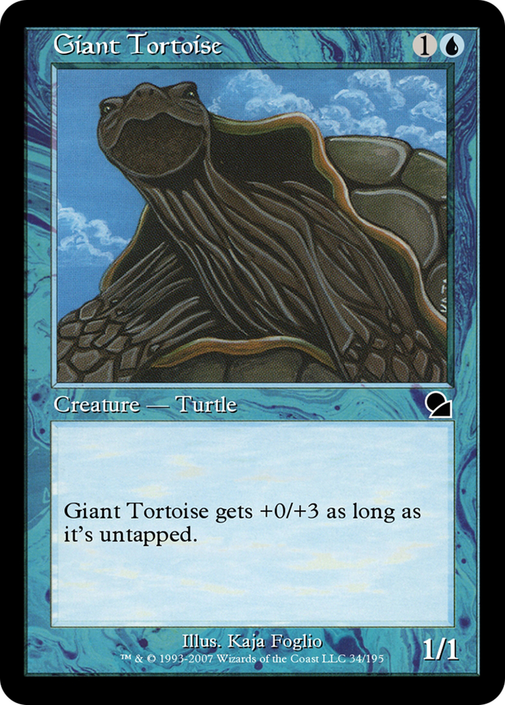 Giant Tortoise (ME1-034) - Masters Edition