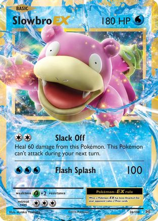 Slowbro EX 026/108  - Holofoil XY  Evolutions - Ultra Rare
