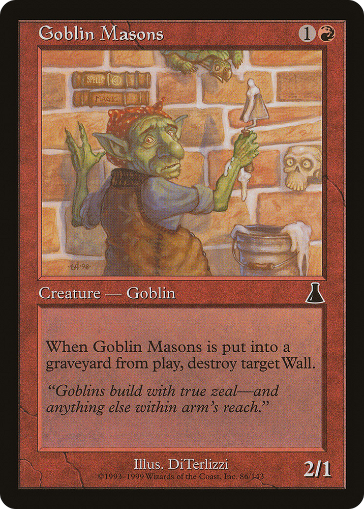 Goblin Masons (UDS-086) - Urza's Destiny Foil