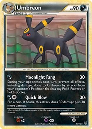 Umbreon 010/090  Deck Exclusives - Rare