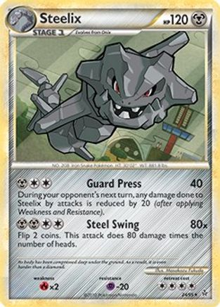 Steelix 024/095  - Holofoil Deck Exclusives - Holo Rare