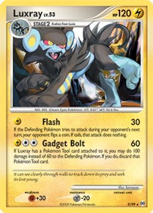 Luxray 005/099  Deck Exclusives - Rare