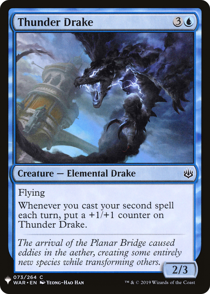 Thunder Drake (LIST-WAR-73) - The List