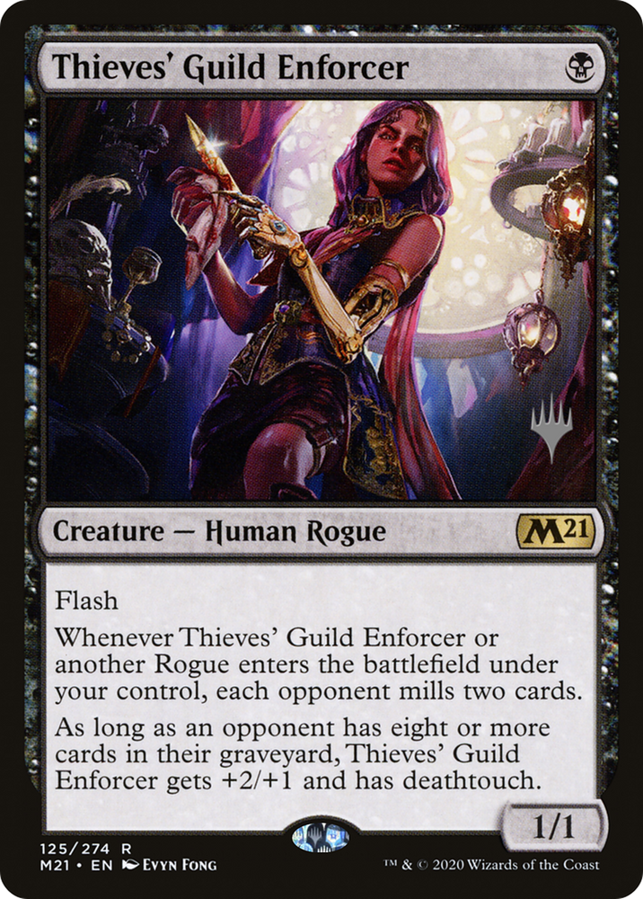Thieves' Guild Enforcer (PPM21-125P) - Core Set 2021 Promos