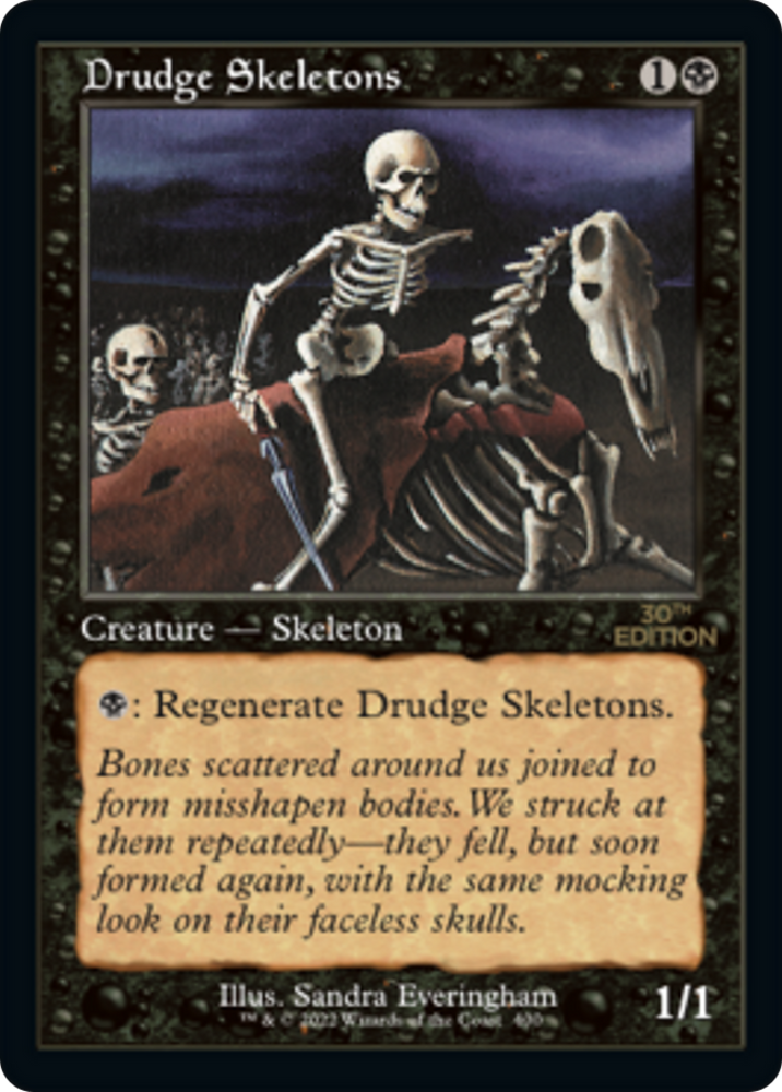 Drudge Skeletons (Retro Frame) (30A-400) - 30th Anniversary Edition