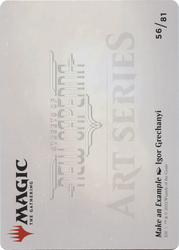 Make an Example // Make an Example (ASNC-056) - New Capenna Art Series (Borderless)