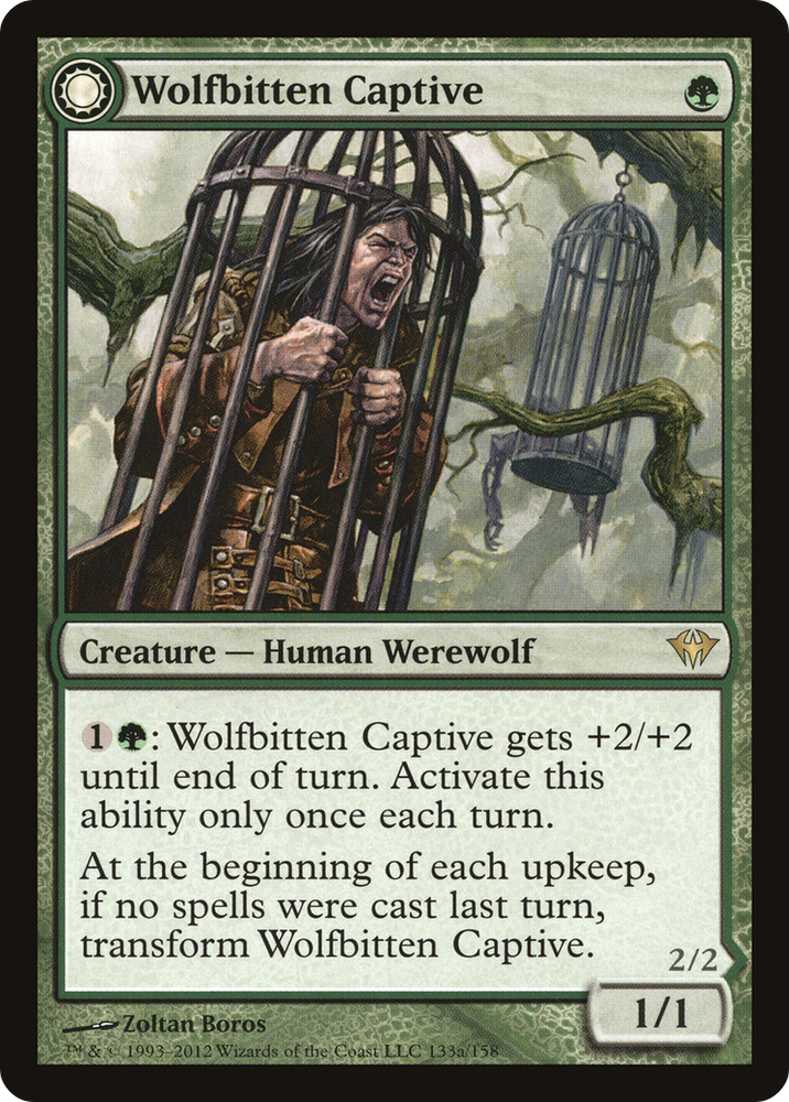 Wolfbitten Captive (DKA-133) - Dark Ascension: (Double Faced Transform)