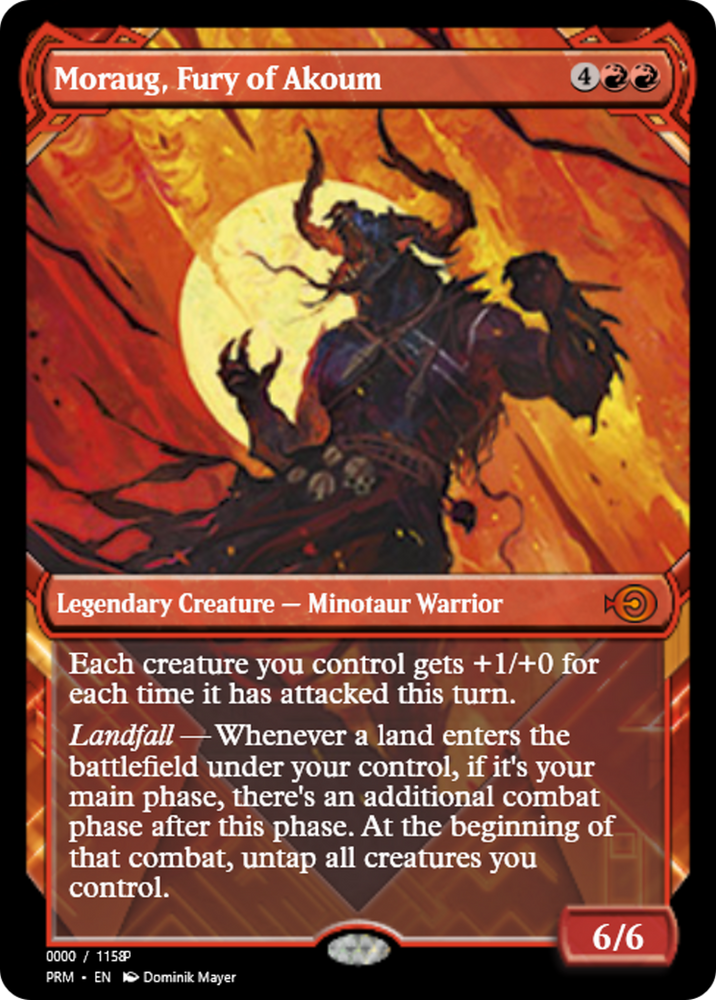 Moraug, Fury of Akoum (PRM-83694) - Magic Online Promos