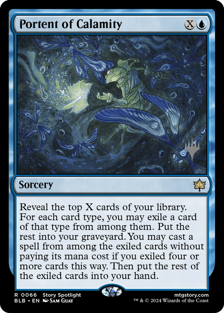Portent of Calamity (PPBLB-066) - Bloomburrow Promos