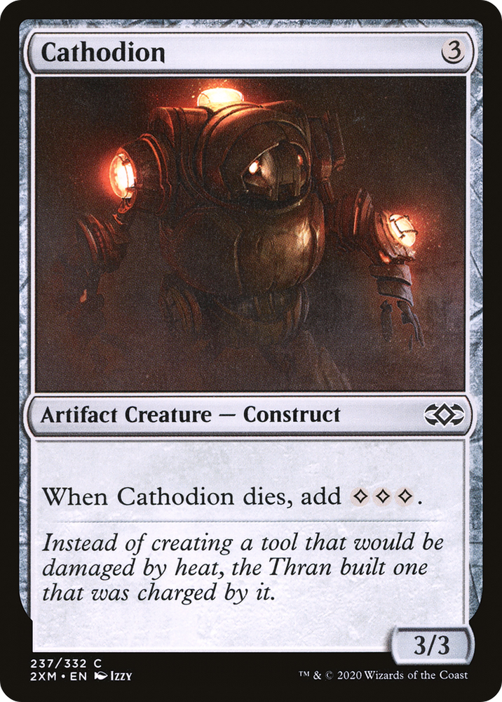 Cathodion (2XM-237) - Double Masters Foil