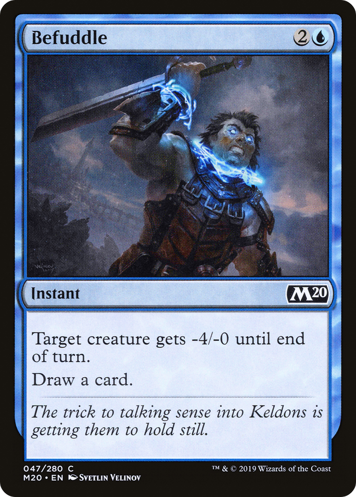 Befuddle (M20-047) - Core Set 2020 Foil